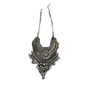 Costume jewelry very heavy tribal inspired bohemian